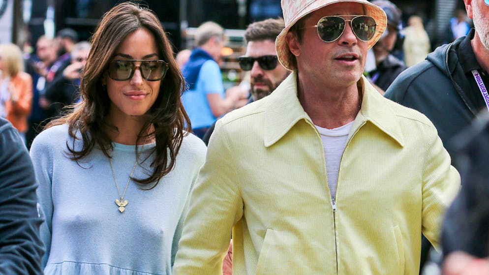 Hollywood-Star ganz intim. Brad Pitt zeigt sich öffentlich mit Genfer Freundin