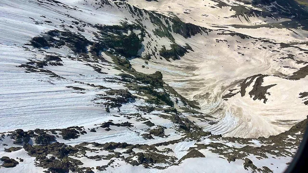 A 45-year-old German woman has died in an accident on the Lagginhorn in Valais.