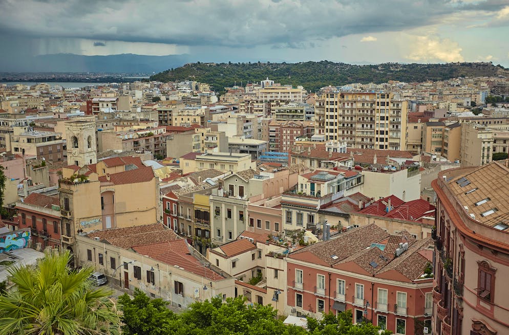 The crime took place on the outskirts of Cagliari, the Sardinian capital.