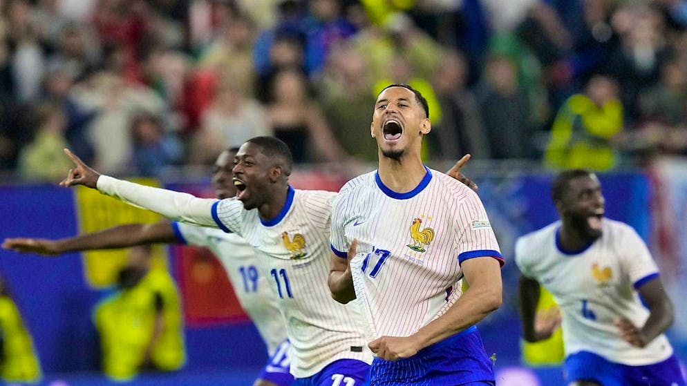 William Saliba is France's defensive leader.