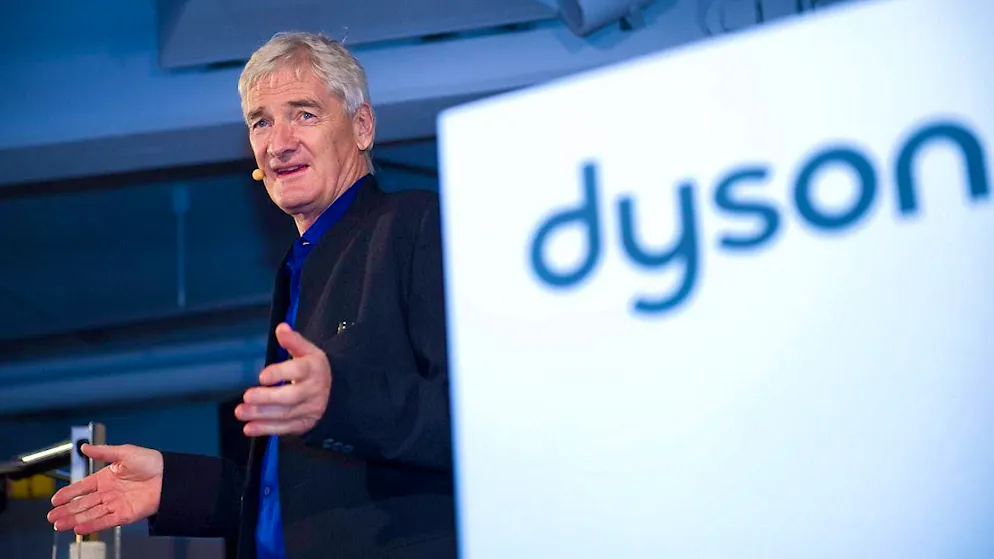 British entrepreneur and inventor James Dyson has become one of the richest people in the UK with his bagless vacuum cleaners. (archive picture)