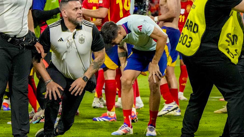 «Eccessiva euforia». Ecco come il capitano della Spagna Morata è stato travolto da uno steward