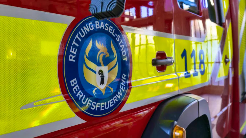 The Basel-Stadt professional fire department extinguished a fire on Güterstrasse. (archive picture)