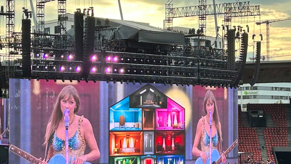 Taylor Swift in Zürich. Taylor Swift verabschiedet sich aus der Schweiz +++ «Ihr seid so nett und hier ist es so schön»