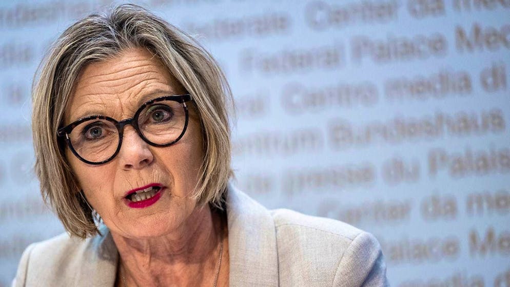 Maya Graf (Green Party) is probably the best-known organic farmer in the canton of Basel-Landschaft, even if she is not often seen with a pitchfork. (archive picture)