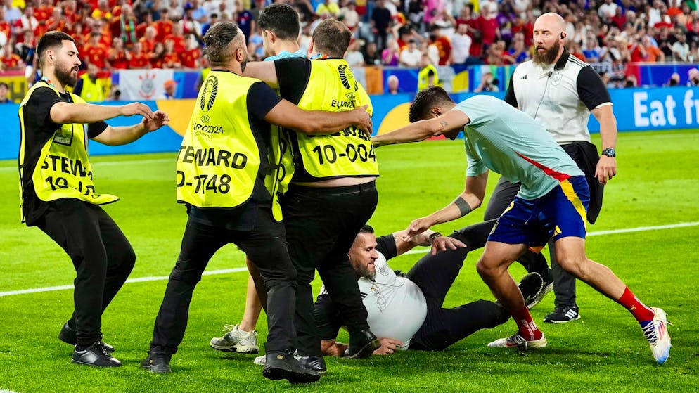 Privé de finale de l’Euro ?. L’improbable blessure d’Álvaro Morata après le coup de sifflet final