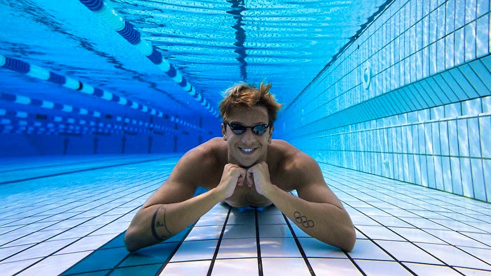 Noè Ponti won the bronze medal in the 100-metre butterfly at the last Olympic Games.