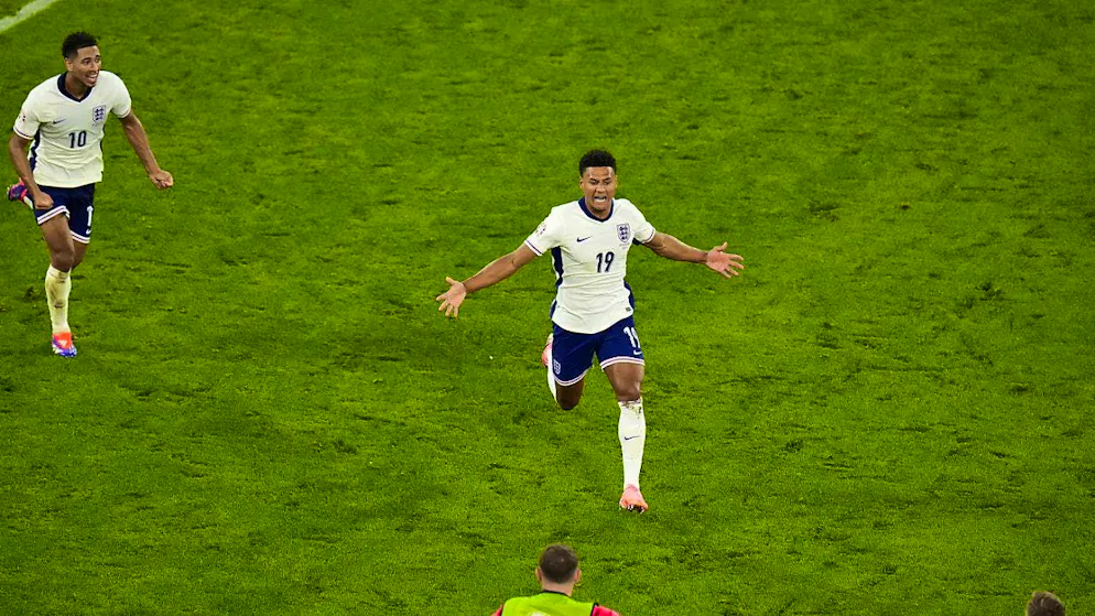 A good half and Watkins take England to the final - Gallery. Ollie Watkins, who came on for Harry Kane in the 81st minute, was the unexpected match-winner