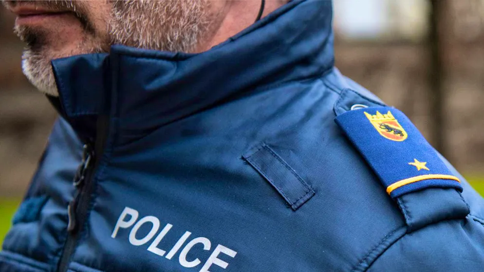 The Bern cantonal police had to be deployed to Unterbach (municipality of Meiringen) on Wednesday night. (symbolic image)