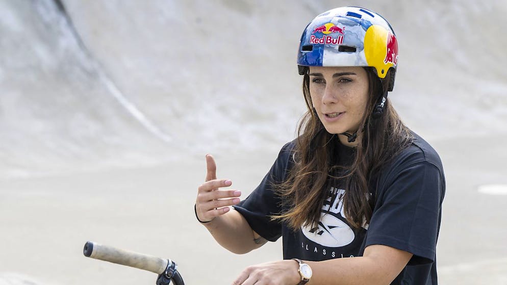 Für Nikita Ducarroz ist auch der Spass entscheidend - Gallery. Nikita Ducarroz erklärt, an welchen Tricks sie derzeit arbeitet.