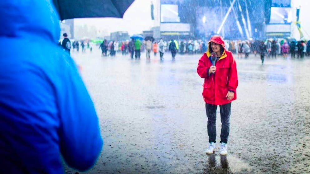 "The most important thing is to pack all your clothes in plastic bags." Bettina Bestgen on rainy open airs.