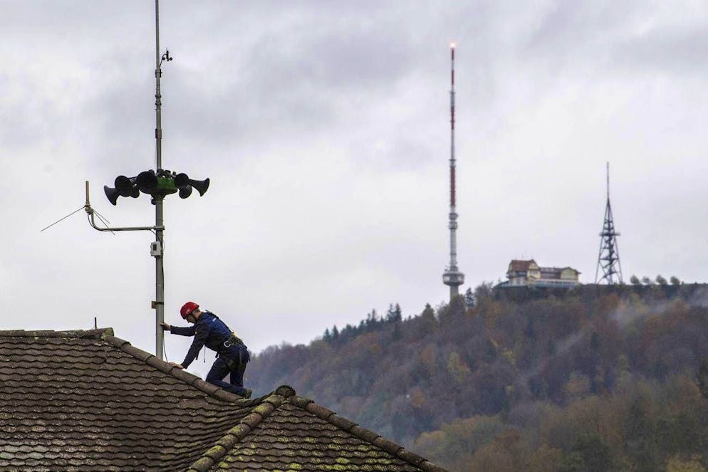 Sirens will be tested in Switzerland on Wednesday. (archive picture)