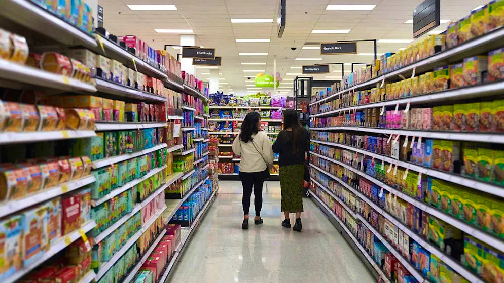 Inflation in the USA is falling more sharply than expected (symbolic image)