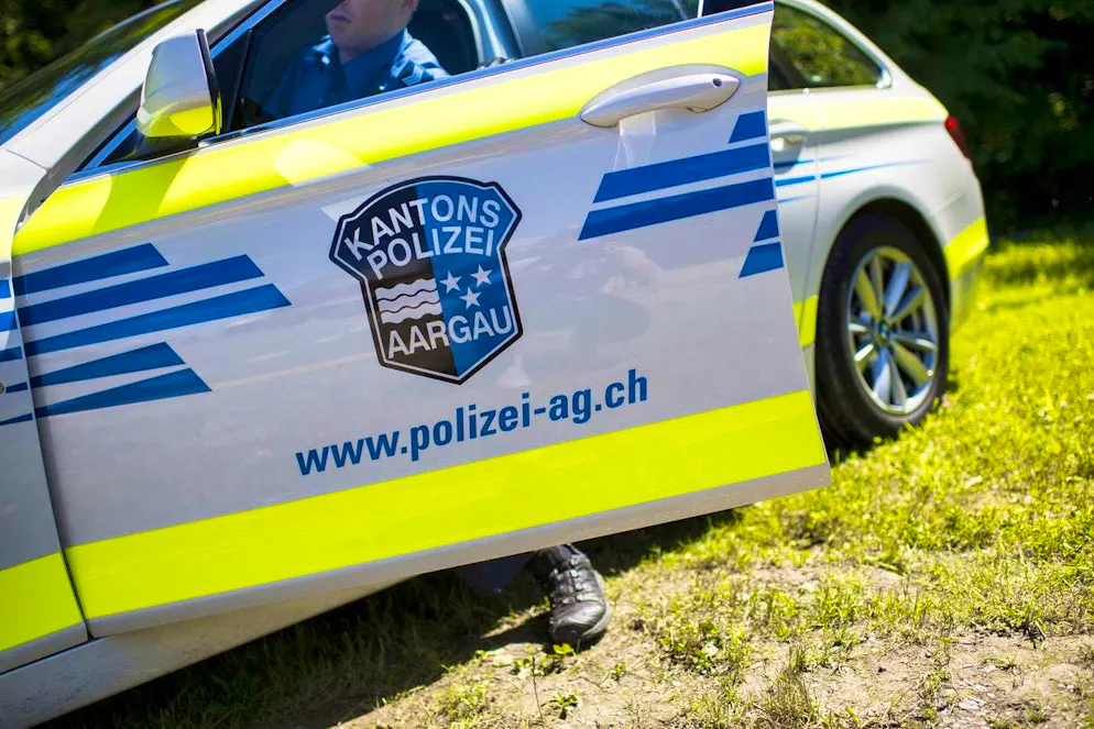 The Aargau cantonal police were alerted to the man several times. (symbolic image)