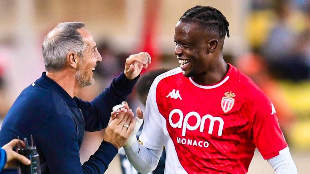 Adi Hütter and Denis Zakaria - a perfect match.