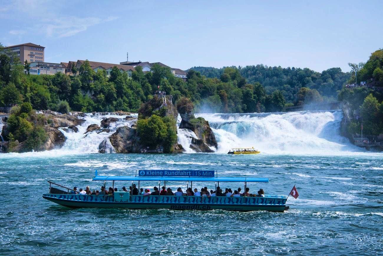 Controversial energy project. Zurich and Schaffhausen plan power plant at the Rhine Falls
