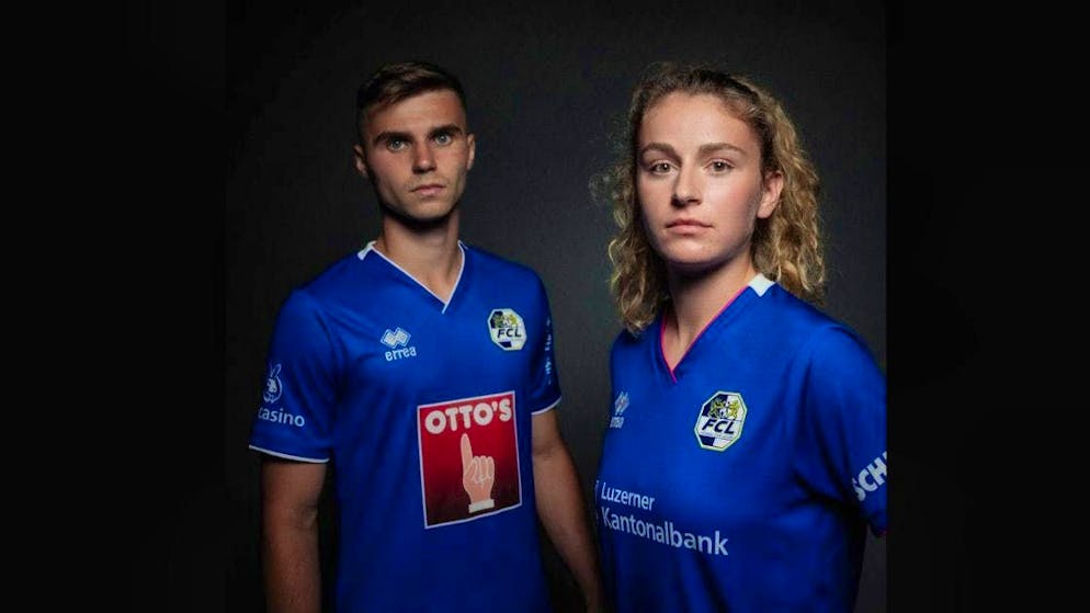 The kits of the Super League clubs 2024/25. Plain, simple, blue: the home kit of FC Luzern.