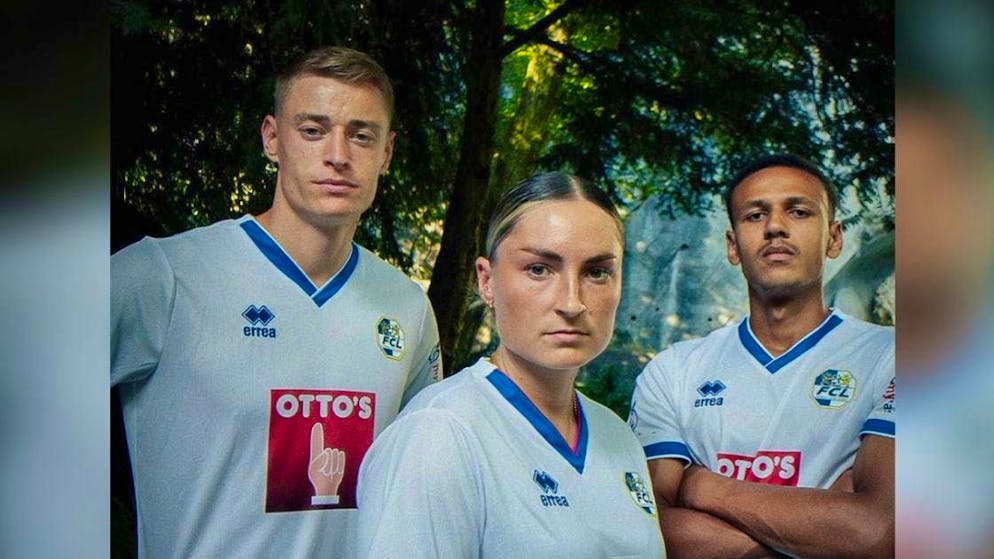 The kits of the Super League clubs 2024/25. The FCL away kit: white dominates.