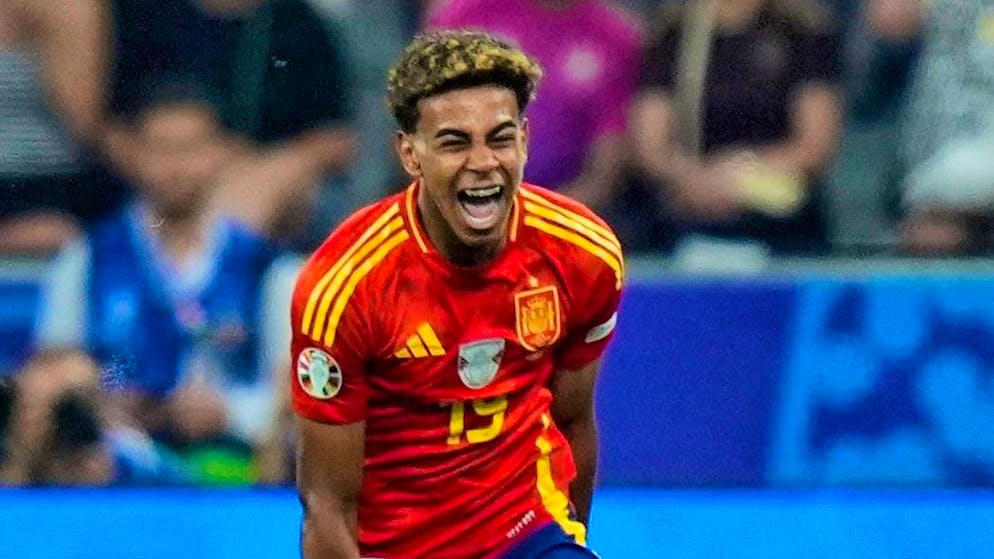Lamine Yamal is the youngest ever goalscorer at a European Championship.