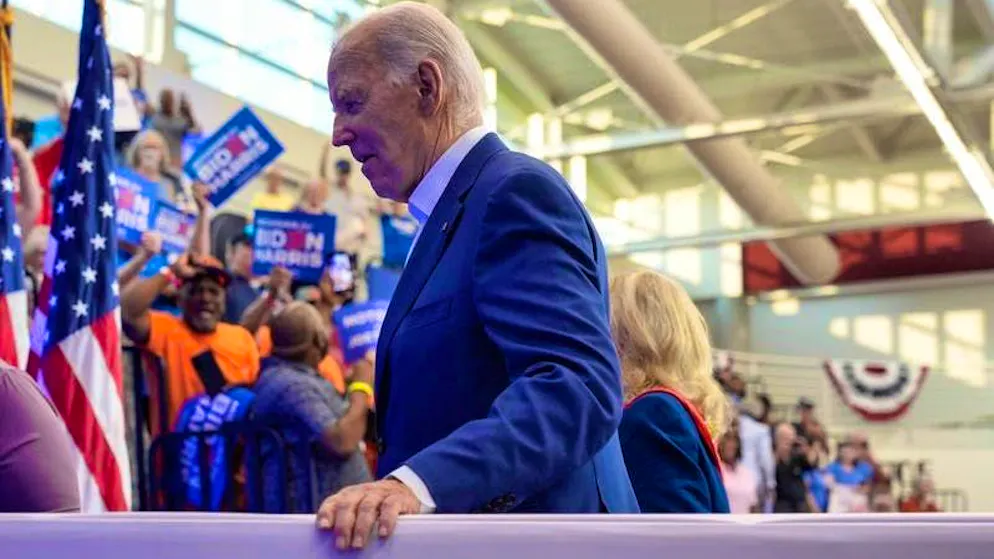 Biden withdrew after a coronavirus infection.