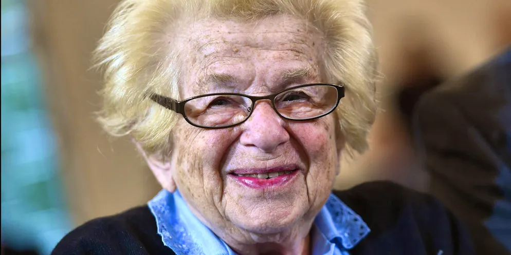 Sex therapist Ruth Westheimer is dead - Gallery. Ruth Westheimer fled from the Nazis to Switzerland at the age of ten.