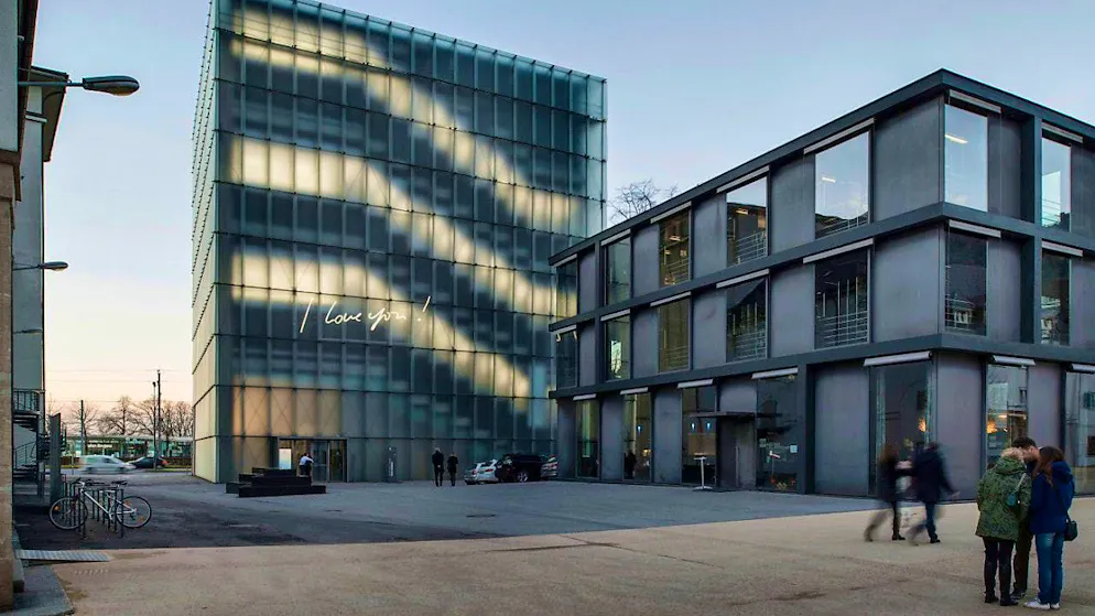 The Kunsthaus Bregenz is temporarily closed due to water ingress into the basement. (archive picture)