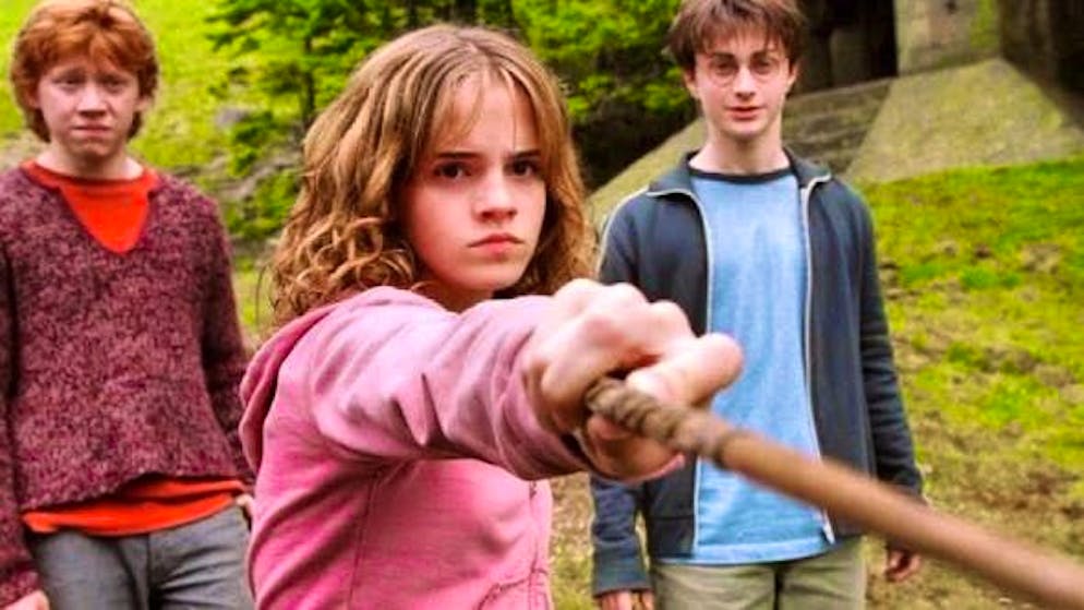 She was not yet eleven years old when she made her international breakthrough as an actress: Emma Watson as Hermione in the "Harry Potter" film series.