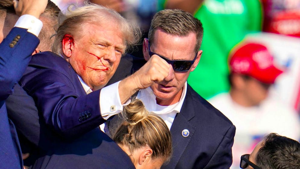 Attacco a Trump durante la campagna elettorale statunitense. Secondo un portavoce, Trump «sta bene».