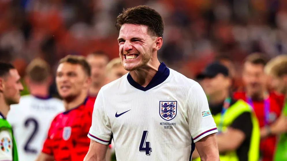 Declan Rice shows strong statistical values