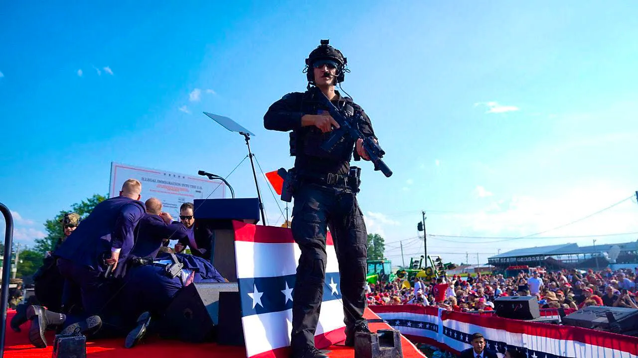 Video shows shooter on the roof. This is why the Secret Service missed the Trump assassin