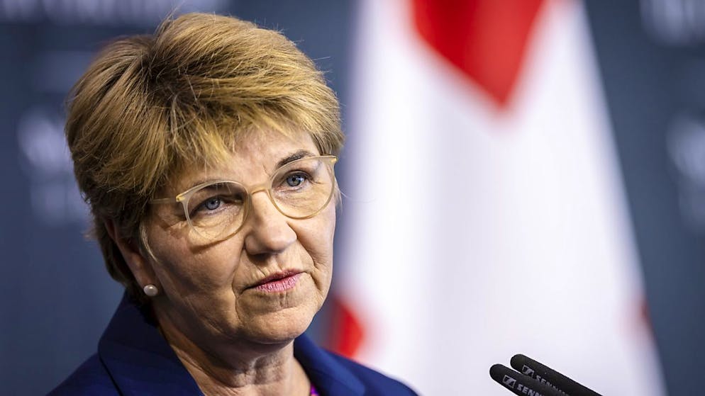 Die Schweizer Bundespräsidentin Viola Amherd hofft auf eine baldige neue Ukraine-Friedenskonferenz (Archivbild).