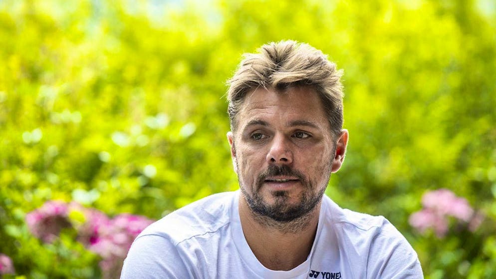 Looking forward to his home appearance in idyllic Gstaad: Stan Wawrinka.
