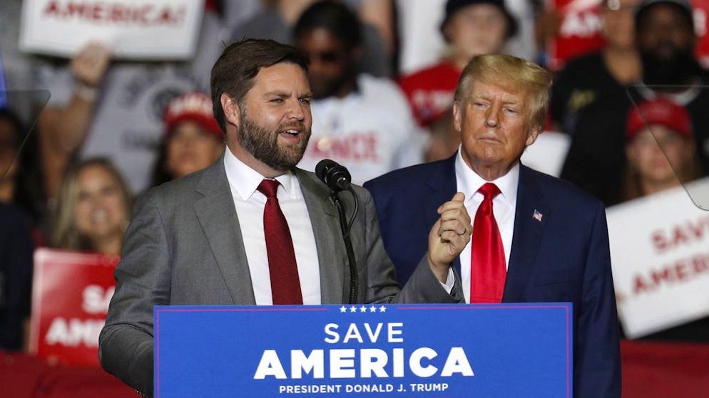 US-Wahl. Trump wählt J.D. Vance als Vizepräsidentschaftskandidat aus