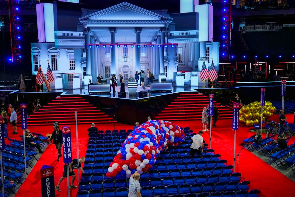 Trump before the election - What's happening at the Republican Party Convention - Gallery. On Friday night in Germany, Trump will accept his nomination at the grand finale and give a speech. Despite the Capitol storm and the criminal proceedings against him, the Republican has managed to unite the party behind him.