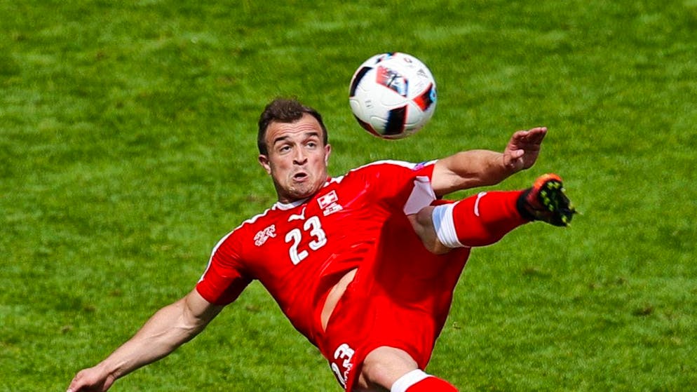 Dream box: Xherdan Shaqiri scores artistically against Poland at Euro 2016 to make it 1:1