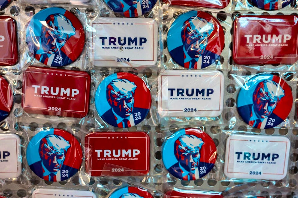 Trump before the election - What's happening at the Republican Party Convention - Gallery. Unlike the Democrats, the Republicans' alliances are clear: Trump, Trump, Trump.