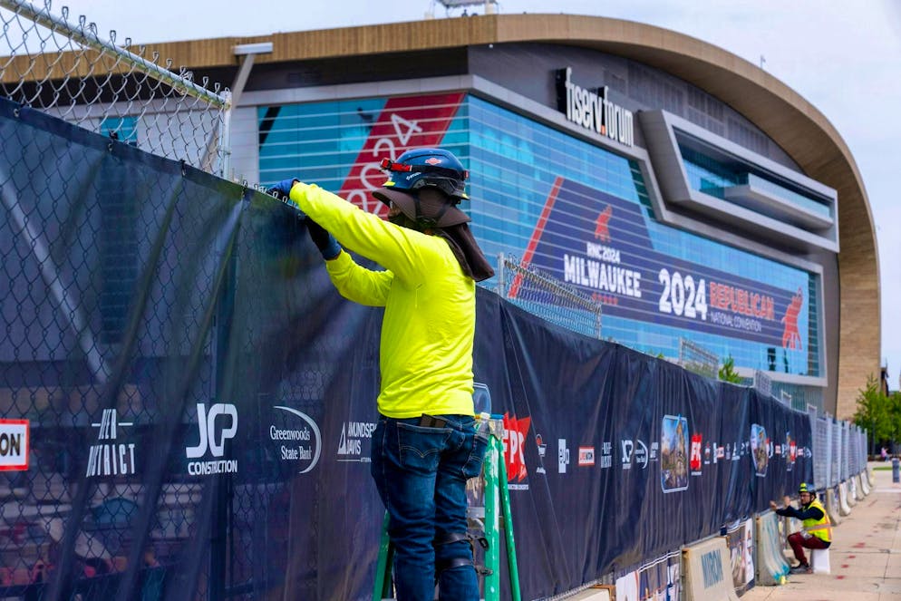 Trump before the election - What's happening at the Republican Party Convention - Gallery. High security precautions are in place around the venue. A number of roads have been closed. Some zones are only accessible with access authorization. This applies all the more after the attack.