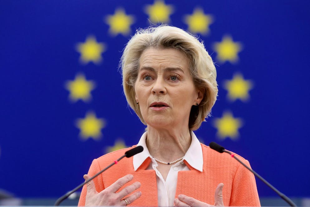 Ursula von der Leyen darf eine zweite Amtszeit als Präsidentin der EU-Kommission beginnen. (Archivfoto)