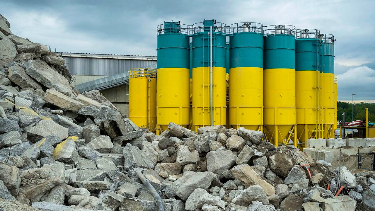 Klima. Zement-Recycling kann CO2-Ausstoss um 15 Prozent reduzieren