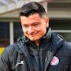 Winterthur's assistant coach Ognjen Zaric during the Super League soccer match FC Lugano against FC Winterthur, at the Cornaredo Stadium in Lugano, Thursday, May 16, 2024. (Keystone/Ti-Press/Samuel Golay)