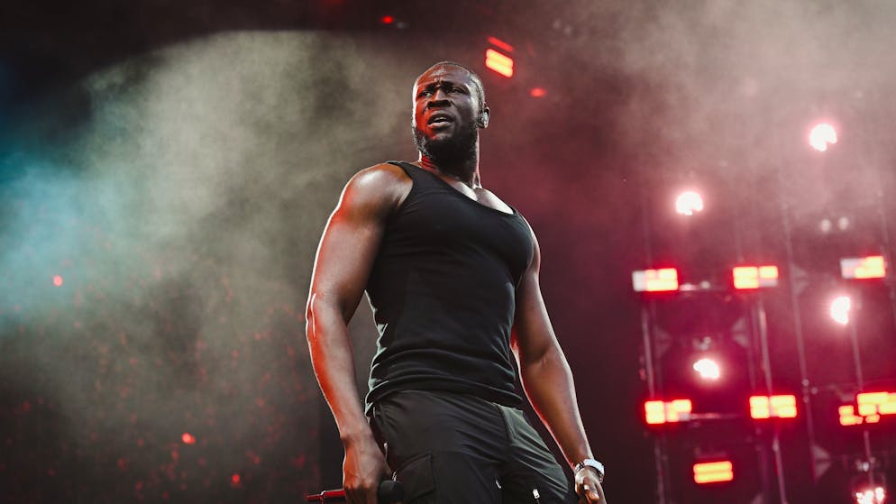 Gurtenfestival concert in the stream. Stormzy makes Bern's local mountain shake