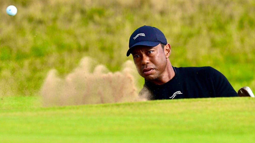 Tiger Woods attire les regards au British Open.