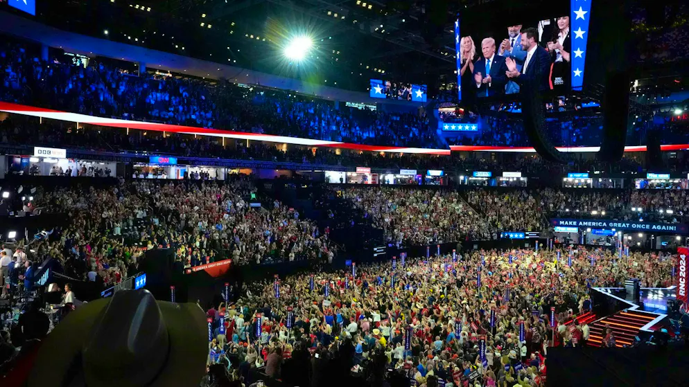 Delegates approved the new party platform at the party convention in Milwaukee.