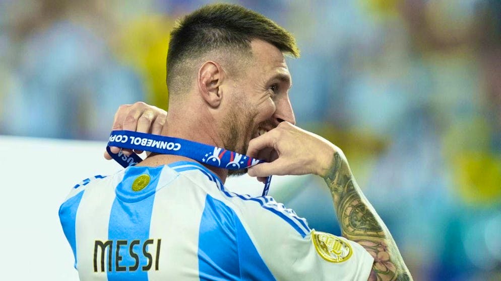 Joy over the gold medal, bad luck with a ligament injury: Lionel Messi will not be available to his club Inter Miami for an extended period of time