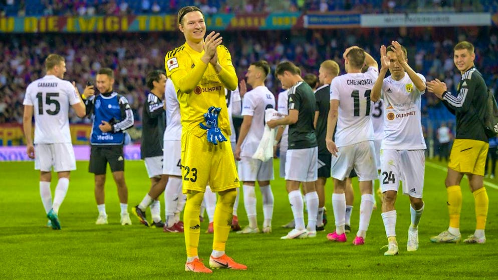 St. Gallen's opponents Tobol Kostanai (pictured) are no strangers to Switzerland: The Kazakhs eliminated FC Basel in qualifying a year ago.