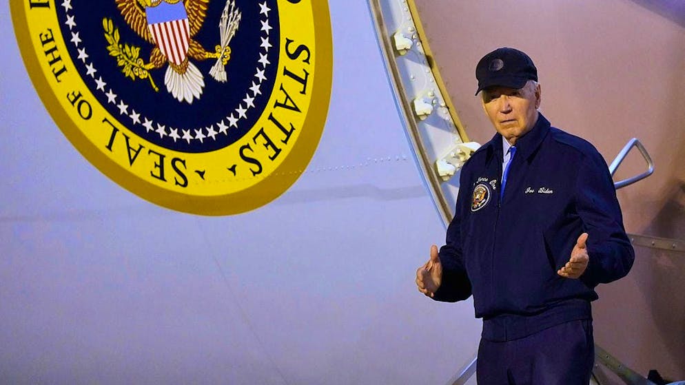 dpatopbilder - Biden returns to his home in Rehoboth Beach (Delware) to self-isolate after testing positive for COVID-19. Photo: Susan Walsh/AP