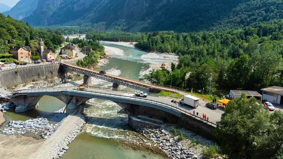 Nelle zone colpite dal maltempo. L'Esercito prolunga il suo servizio in Vallemaggia
