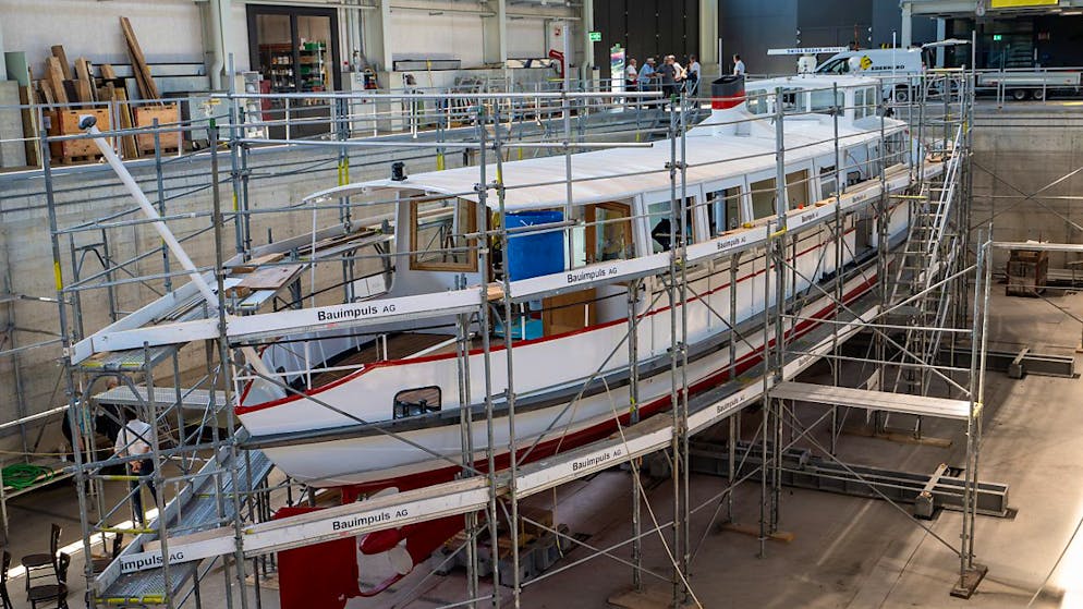 Legendäres «Landi»-Schiff sticht bald wieder in den See - Gallery. Das MS Oberhofen steht vor einem unverhofften Comeback.