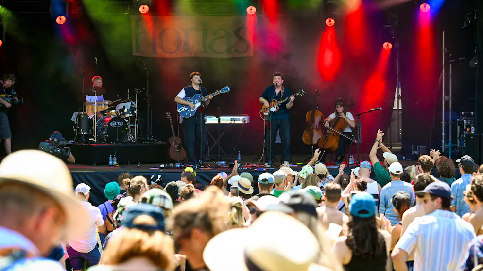 Ticker Friday. Florias play on the Waldbühne.