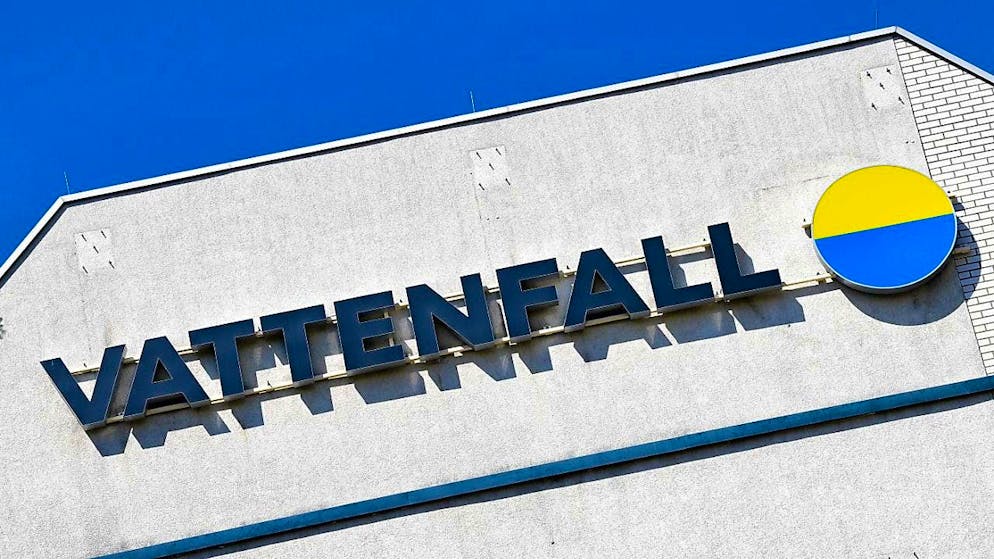 The Swedish energy company Vattenfall has earned significantly more in the first half of the year. (symbolic image)